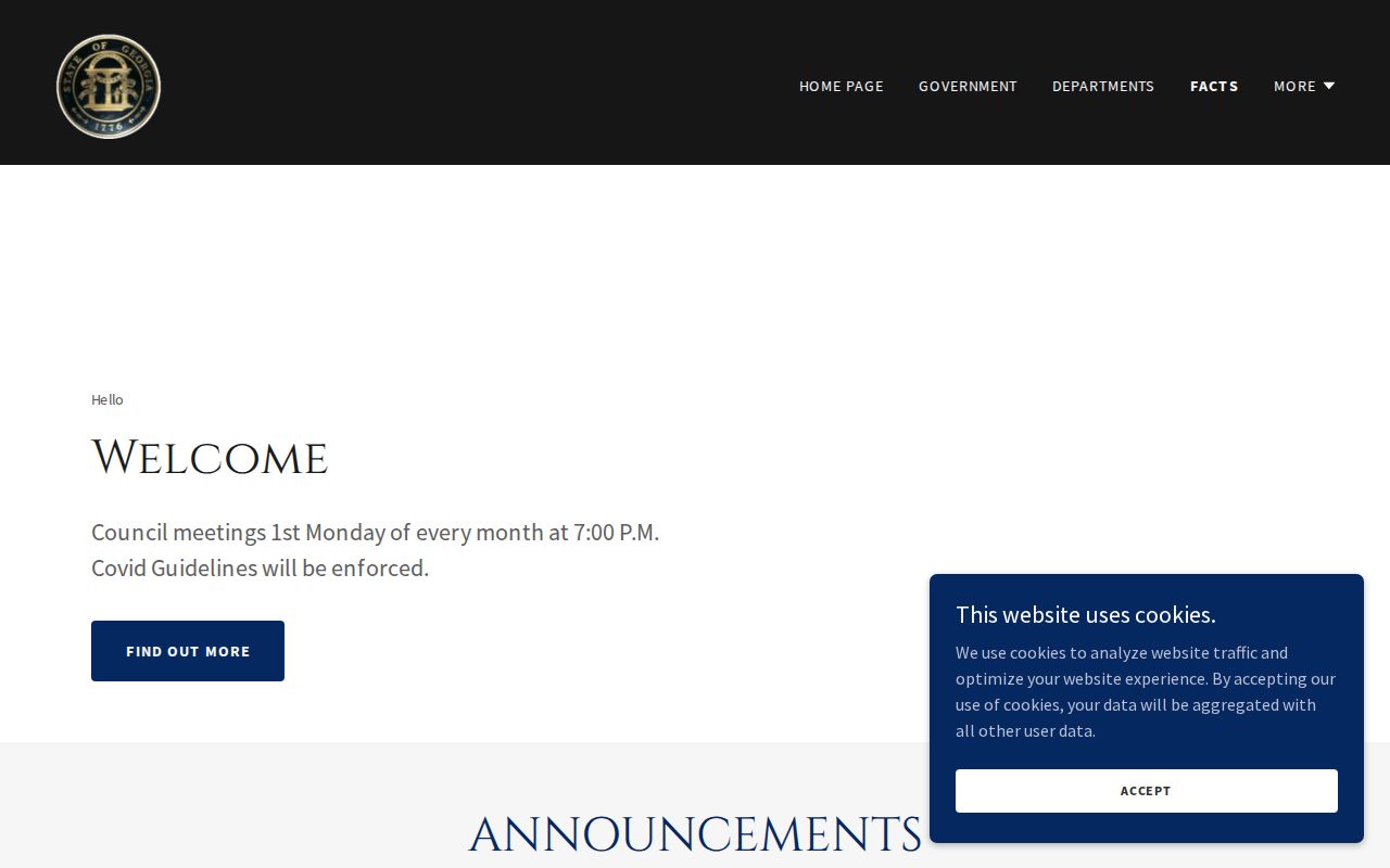 Willacoochee official court schedule and payment instructions